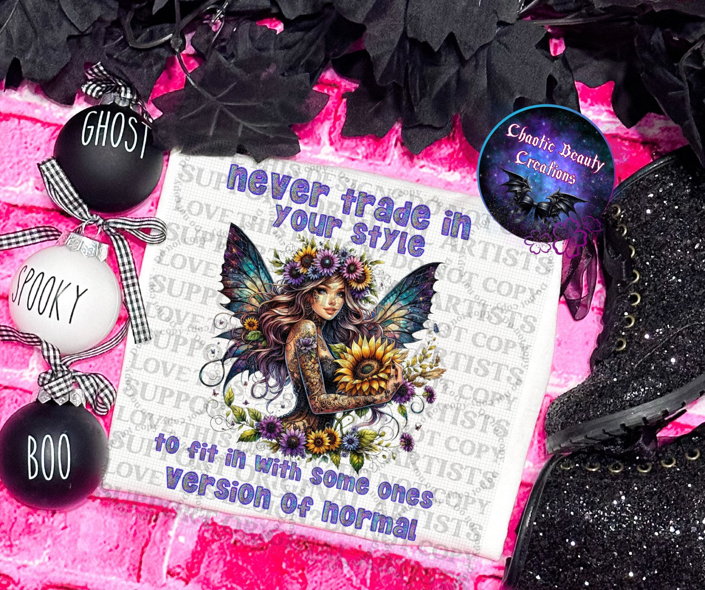 Never trade in your style no backround - png