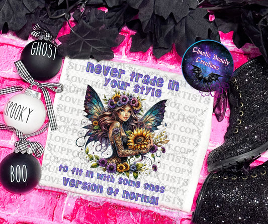 Never trade in your style no backround - png