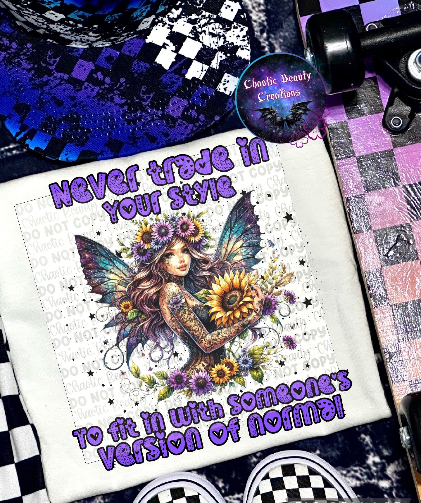 Never trade in your style - png