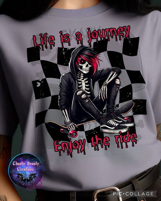 Life is a journey enjoy the ride - png