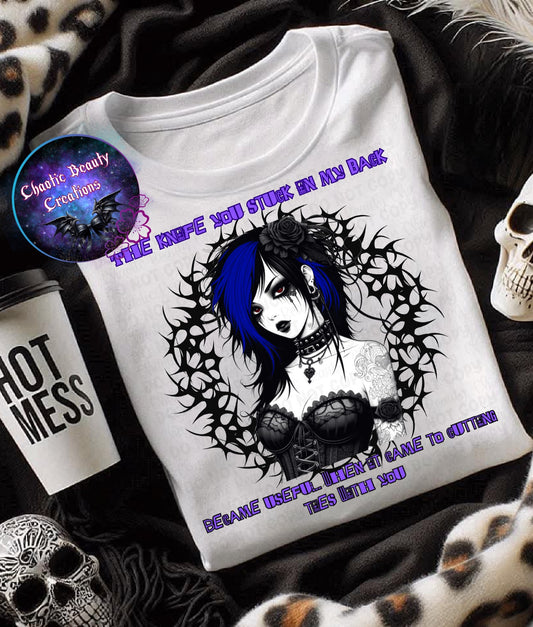 The knife you stuck in my back - png