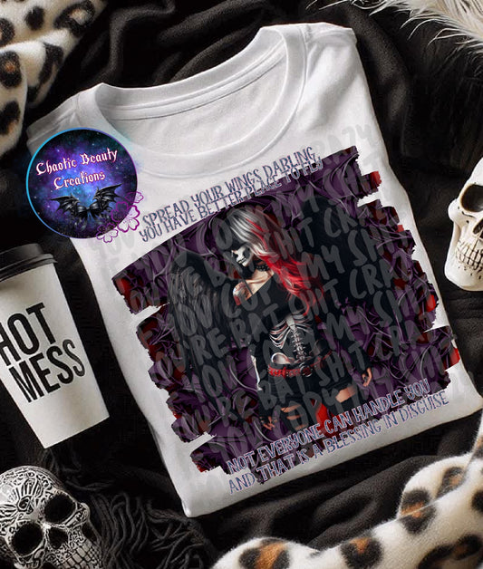 Spread your wings darling - png