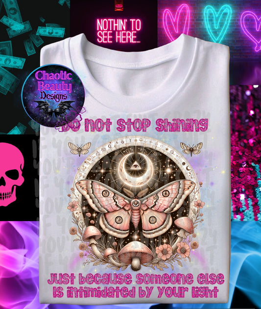 Do not stop shining - png