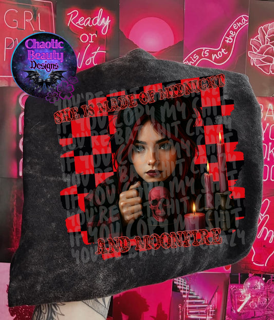 She is made of midnight and moonfire - png