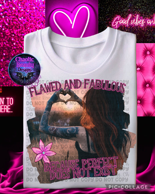 Flawed and fabulous because perfect does not exist - png