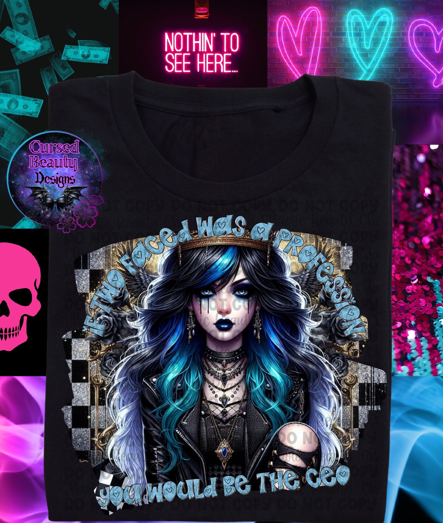 If two faced was a profession you would be the CEO - png