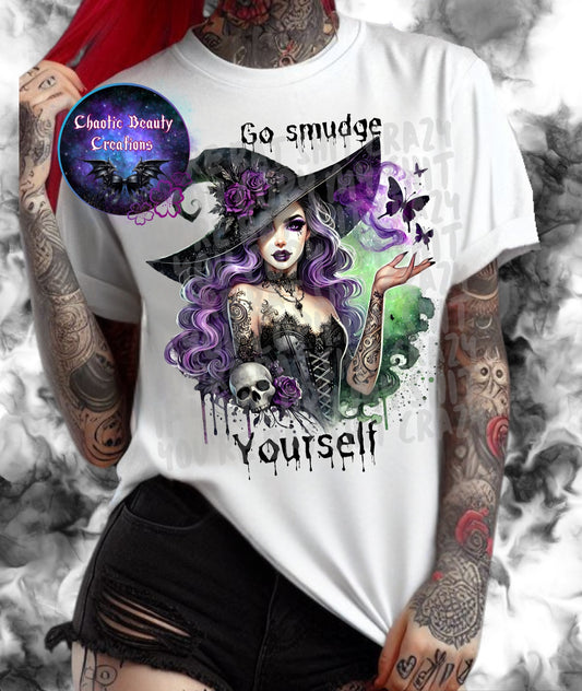 Go smudge yourself - png