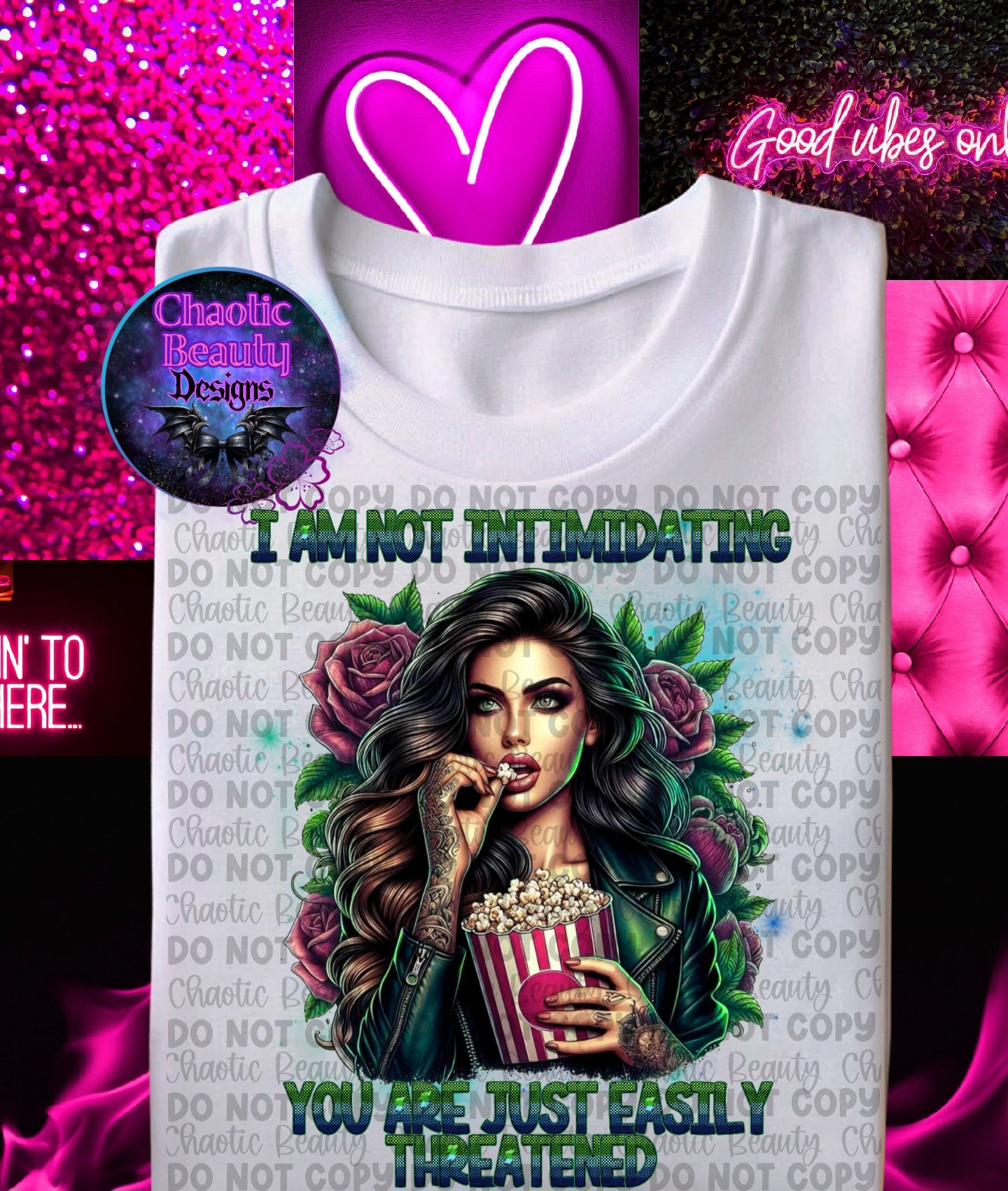 I am not intimidating you are just easily threatened- png