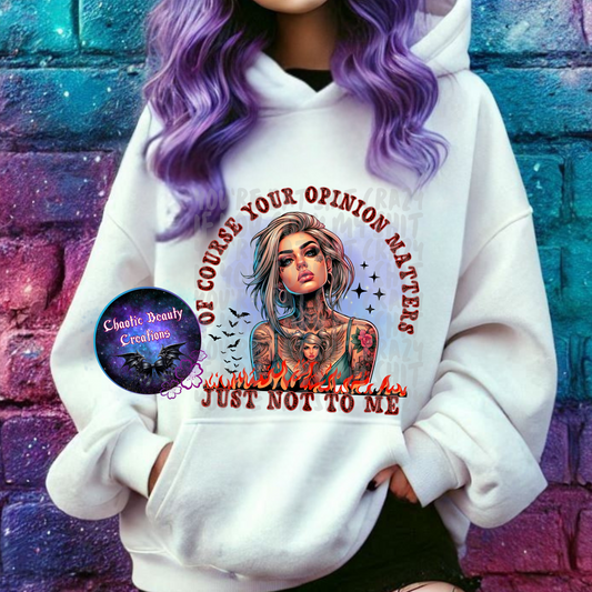 Of course your opinion matters - png